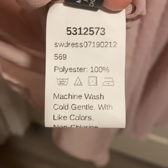 Mock neck long dress - Picture 4 of 4